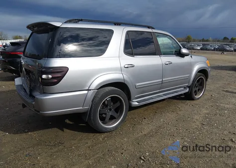 2001 Toyota Sequoia Limited V8 z USA, uszkodzony, nr VIN 5TDZT38A51S048556